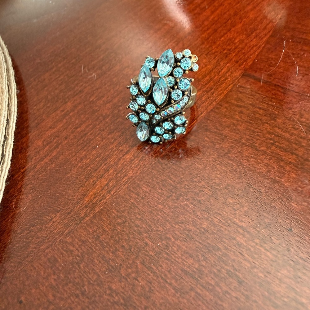 Vintage blue Stone Ring Size 8.25
